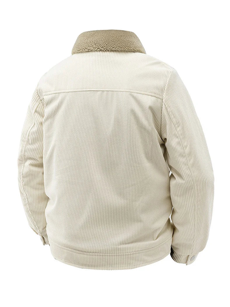 Chaqueta de pana gruesa para hombre