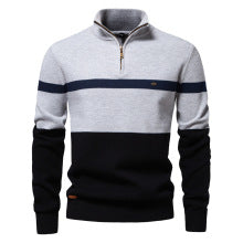 Modern Quarter-Zip Sweater